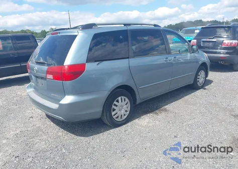 2005 Toyota Sienna Le z USA, uszkodzony, nr VIN 5TDZA23C85S224465